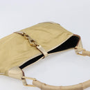GUCCI Bamboo Kandinsky Shoulder Bag Canvas Gold 001 4060 Auth 204453A-6