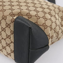 GUCCI GG Canvas Tote Bag Beige Gold 247237 Auth 204456A-12