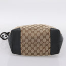 GUCCI GG Canvas Tote Bag Beige Gold 247237 Auth 204456A-9