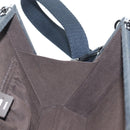FENDI Zucca Canvas Hand Bag 2way Black Brown Auth 204492SAM-26
