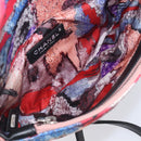 CHANEL Matelasse Chain Shoulder Bag Cotton Multicolor Silver CC Auth 204495M-21