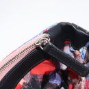 CHANEL Matelasse Chain Shoulder Bag Cotton Multicolor Silver CC Auth 204495M-24