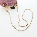 Miu Miu Matelasse Shoulder Bag Leather Pink Gold Auth 204496SAM-7