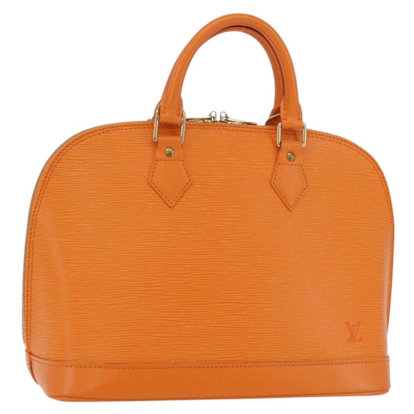 LOUIS VUITTON Epi Alma Hand Bag Orange Mandarin M5214H LV Auth 204518V
