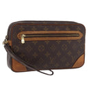 LOUIS VUITTON Monogram Marly Dragonne GM Clutch Bag M51825 LV Auth 204520-1
