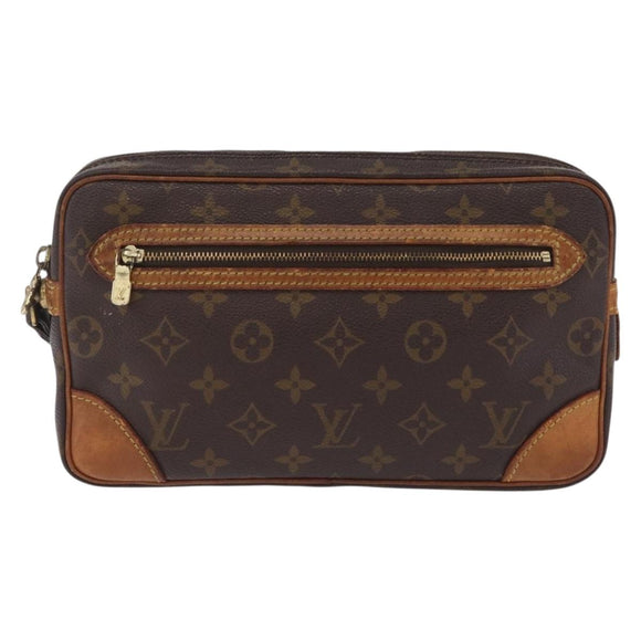 LOUIS VUITTON Monogram Marly Dragonne GM Clutch Bag M51825 LV Auth 204520