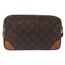 LOUIS VUITTON Monogram Marly Dragonne GM Clutch Bag M51825 LV Auth 204520-3