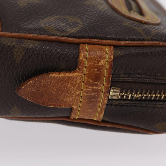LOUIS VUITTON Monogram Marly Dragonne GM Clutch Bag M51825 LV Auth 204520