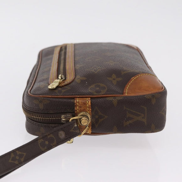 LOUIS VUITTON Monogram Marly Dragonne GM Clutch Bag M51825 LV Auth 204520