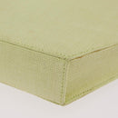 CELINE Star Ball Shoulder Bag Raffia Green Gold Auth 204523-18