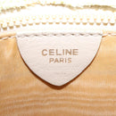 CELINE Star Ball Shoulder Bag Raffia Green Gold Auth 204523-12