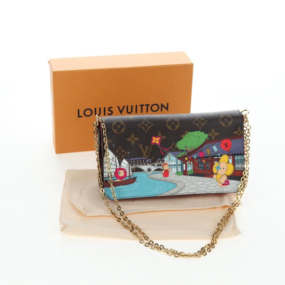 LOUIS VUITTON Monogram Vivienne Pochette Felice Shoulder Bag LV Auth 204525SAM