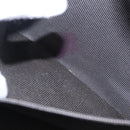 HERMES Her Line Tote MM Tote Bag Canvas Gray Silver Auth 204530-19