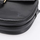 LOUIS VUITTON Epi Jeune Fille MM Shoulder Bag Black M52152 LV Auth 204584A-10