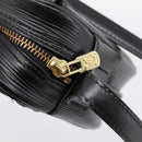 LOUIS VUITTON Epi Jeune Fille MM Shoulder Bag Black M52152 LV Auth 204584A-14