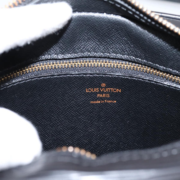 LOUIS VUITTON Epi Jeune Fille MM Shoulder Bag Black M52152 LV Auth 204584A