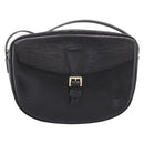 LOUIS VUITTON Epi Jeune Fille MM Shoulder Bag Black M52152 LV Auth 204584A-2