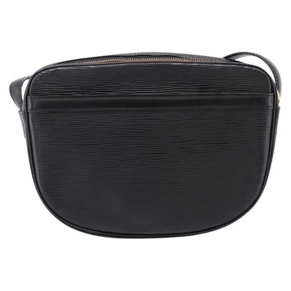 LOUIS VUITTON Epi Jeune Fille MM Shoulder Bag Black M52152 LV Auth 204584A