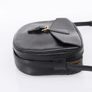 LOUIS VUITTON Epi Jeune Fille MM Shoulder Bag Black M52152 LV Auth 204584A-5