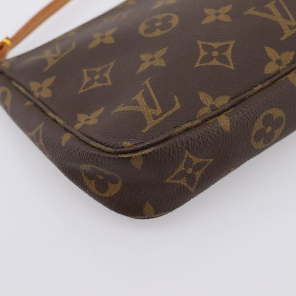 LOUIS VUITTON Monogram Pochette Accessoires Pouch M51980 LV Auth 204585V