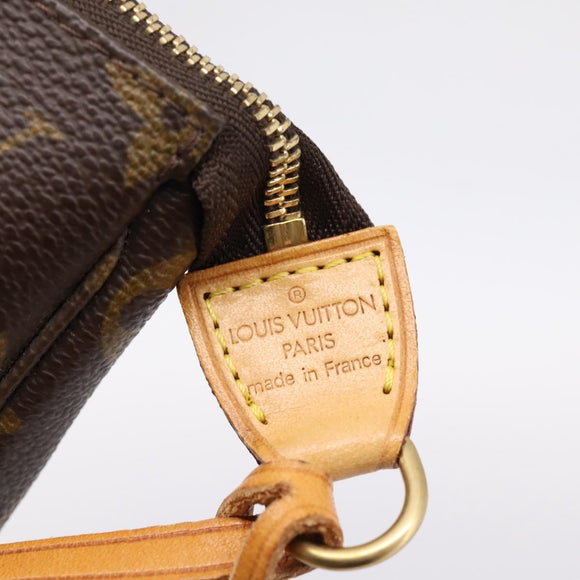 LOUIS VUITTON Monogram Pochette Accessoires Pouch M51980 LV Auth 204585V