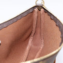 LOUIS VUITTON Monogram Pochette Accessoires Pouch M51980 LV Auth 204585V-20