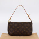 LOUIS VUITTON Monogram Pochette Accessoires Pouch M51980 LV Auth 204585V-12