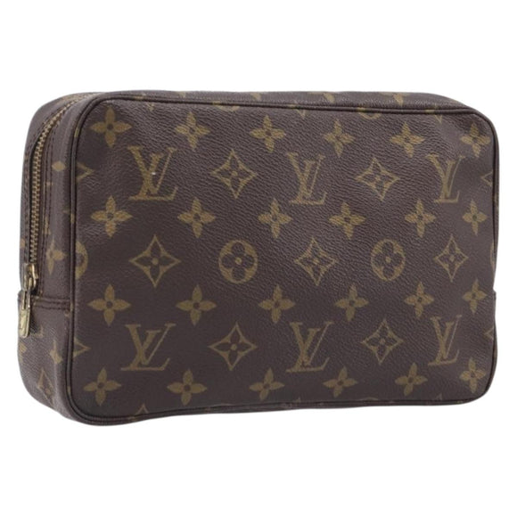 LOUIS VUITTON Monogram Trousse Toilette 23 Clutch Bag M47524 LV Auth 204589A