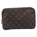 LOUIS VUITTON Monogram Trousse Toilette 23 Clutch Bag M47524 LV Auth 204589A-13