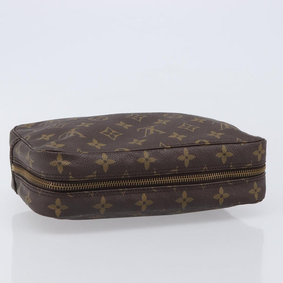LOUIS VUITTON Monogram Trousse Toilette 23 Clutch Bag M47524 LV Auth 204589A