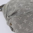 LOUIS VUITTON Monogram Denim Slytree Shoulder Bag Gris M45834 LV Auth 204591V-18