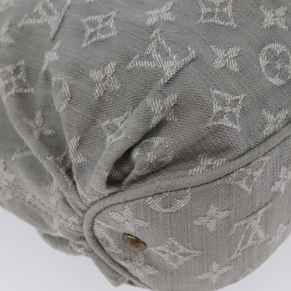 LOUIS VUITTON Monogram Denim Slytree Shoulder Bag Gris M45834 LV Auth 204591V