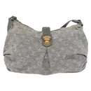 LOUIS VUITTON Monogram Denim Slytree Shoulder Bag Gris M45834 LV Auth 204591V-13
