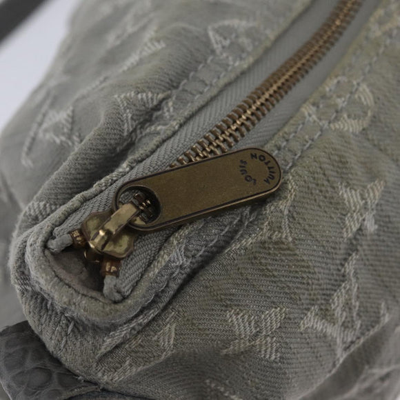 LOUIS VUITTON Monogram Denim Slytree Shoulder Bag Gris M45834 LV Auth 204591V