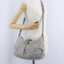 LOUIS VUITTON Monogram Denim Slytree Shoulder Bag Gris M45834 LV Auth 204591V-30