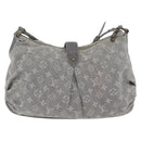LOUIS VUITTON Monogram Denim Slytree Shoulder Bag Gris M45834 LV Auth 204591V-3