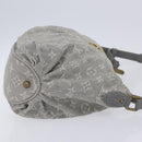 LOUIS VUITTON Monogram Denim Slytree Shoulder Bag Gris M45834 LV Auth 204591V-4