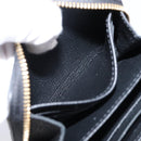 LOUIS VUITTON Monogram Empreinte Zippy Coin Purse Black M60574 LV Auth 204595V-17
