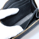 LOUIS VUITTON Monogram Empreinte Zippy Coin Purse Black M60574 LV Auth 204595V-10