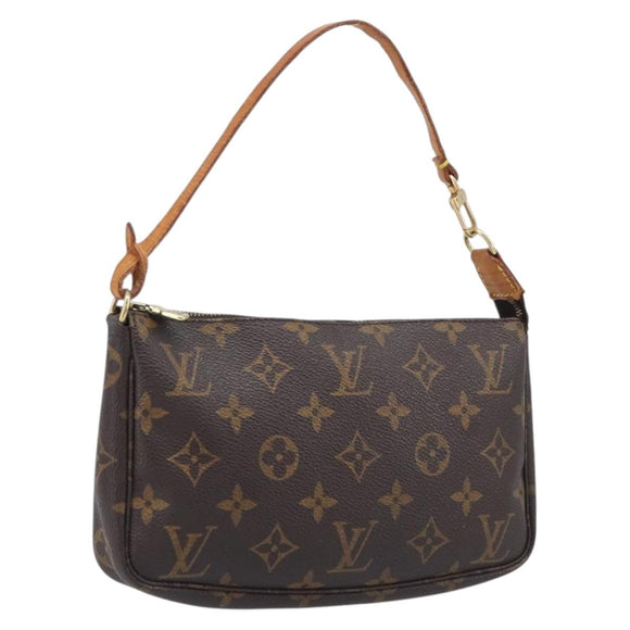 LOUIS VUITTON Monogram Pochette Accessoires Pouch M51980 LV Auth 204600