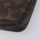 LOUIS VUITTON Monogram Pochette Accessoires Pouch M51980 LV Auth 204600-16