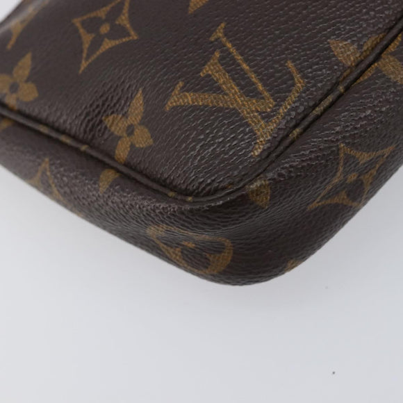 LOUIS VUITTON Monogram Pochette Accessoires Pouch M51980 LV Auth 204600