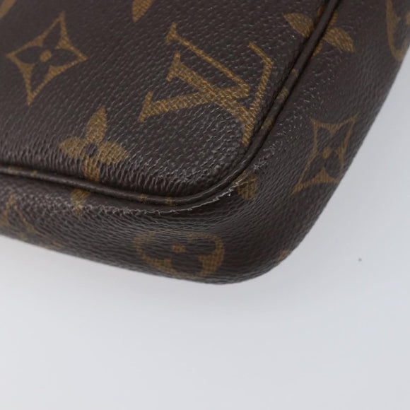 LOUIS VUITTON Monogram Pochette Accessoires Pouch M51980 LV Auth 204600