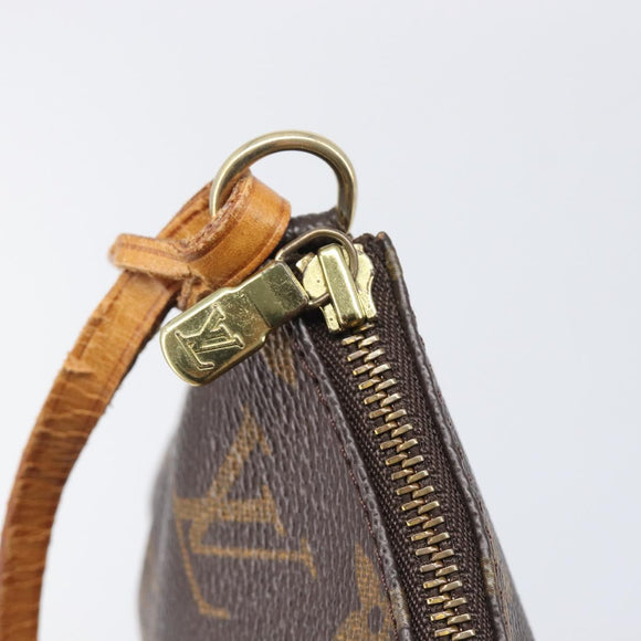 LOUIS VUITTON Monogram Pochette Accessoires Pouch M51980 LV Auth 204600