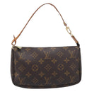 LOUIS VUITTON Monogram Pochette Accessoires Pouch M51980 LV Auth 204600-13