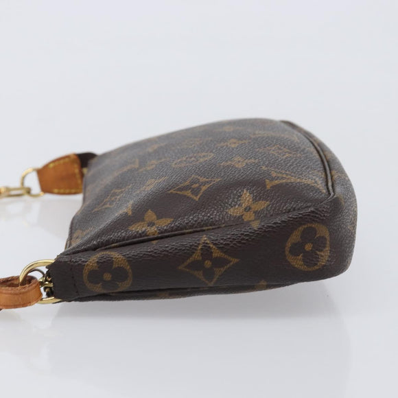 LOUIS VUITTON Monogram Pochette Accessoires Pouch M51980 LV Auth 204600