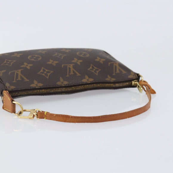 LOUIS VUITTON Monogram Pochette Accessoires Pouch M51980 LV Auth 204600