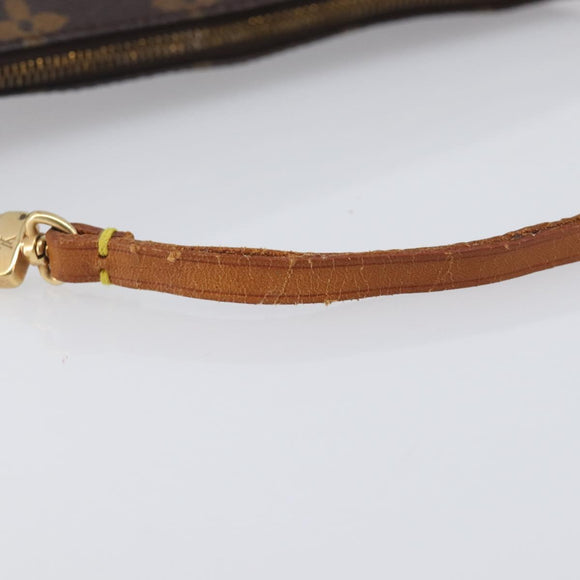 LOUIS VUITTON Monogram Pochette Accessoires Pouch M51980 LV Auth 204600