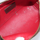 LOUIS VUITTON Damier Ebene Pochette Cosmetic PM Pouch N47516 LV Auth 204602-10