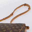 LOUIS VUITTON Monogram Tulle Lee Shoulder Bag M51348 LV Auth 204608-14